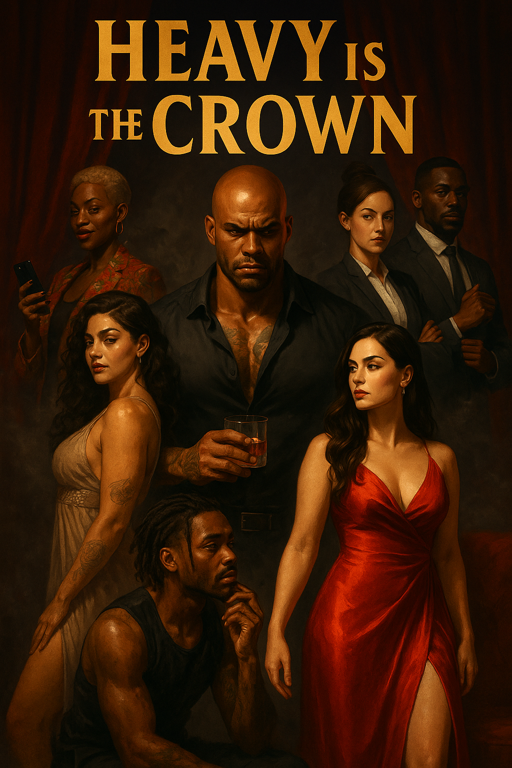 Heavy is the Crown book cover